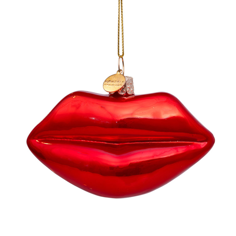 Vondels Lips Hanging Figurine Ornament Wayfair
